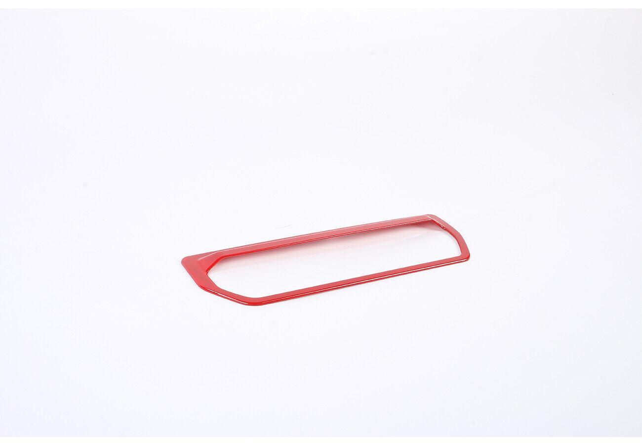 Red Console Differential Control Switch Panel Cover Trim for Ford Bronco 21-23
