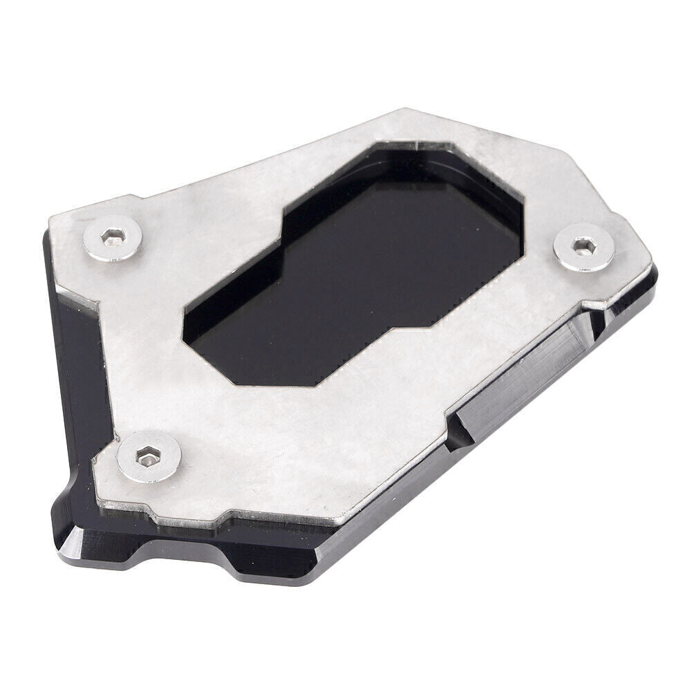 Side Stand Kickstand Plate Pad for BMW R1200GS LC 2013-16 Adventure 15-16 Black