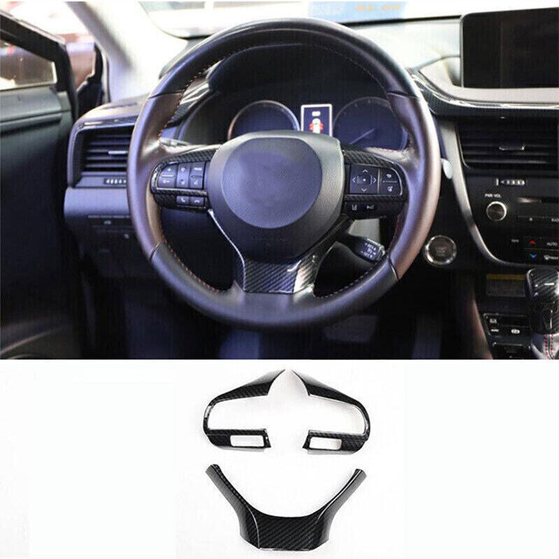 for LEXUS RX350 450h 16-22 Carbon Fiber Inner Decor Accessories Kit Cover Trims