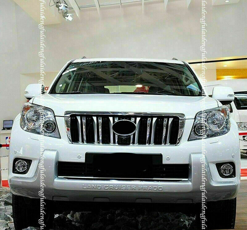 1p for Toyota Prado FJ150 2010-2013 Chrome Front Hood Cover Decor strips replace