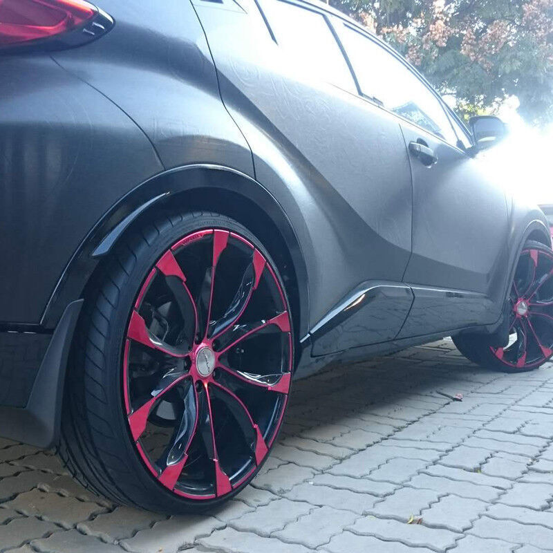 Matte Black Mud Flaps Splash Guard Fender Mudguard for Toyota C-HR CHR 2018-22