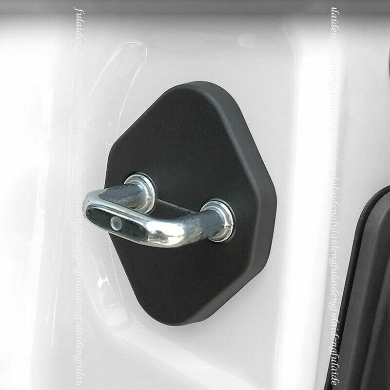 For Explorer 2020-2021 ABS Glossy Black Exterior Door Handle Cover Trim v