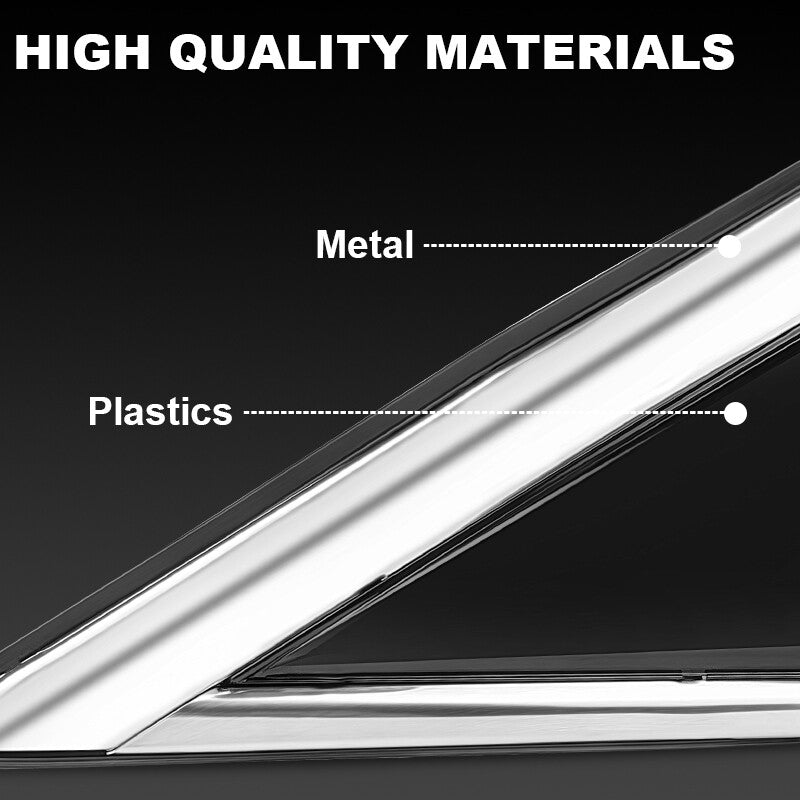 Mirror Corner Triangle Side Trim Left+Right Fender for Cadillac SRX 2010-2016