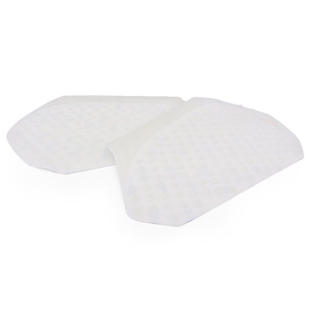 For 2013-2016 2014 for Honda CBR600RR White Tank Traction Fuel Side Grip Decal Pad Q