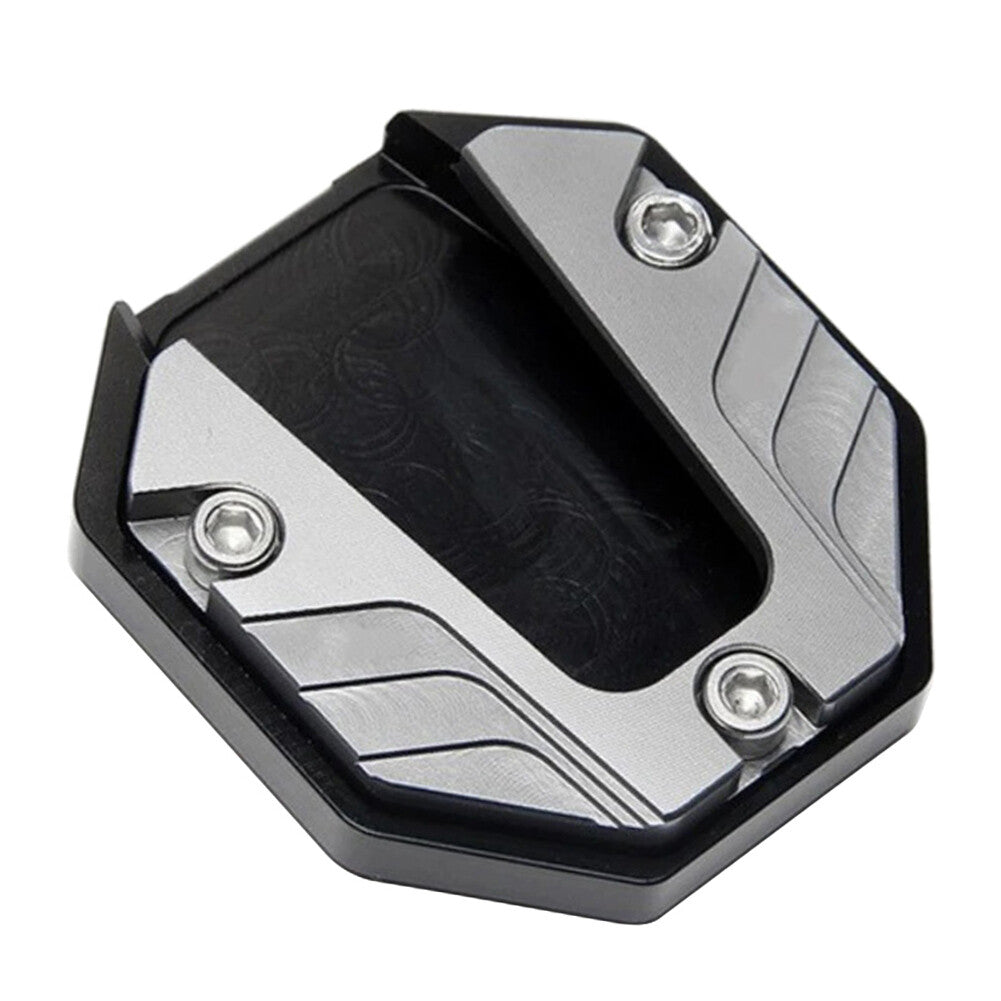 Motorcycle Kickstand Extender Foot Side Stand Extension Pad Support Plate