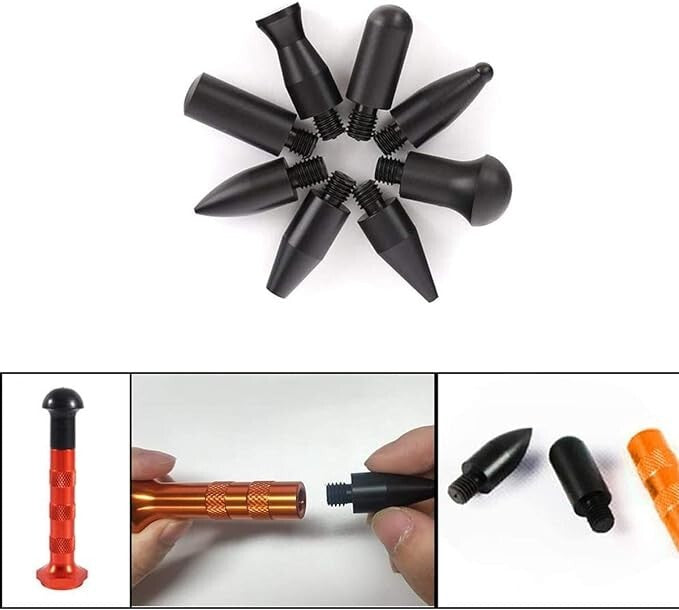 Car Paintless Dent Repair Tools Rubber Hammer Double-Faced Rubber v