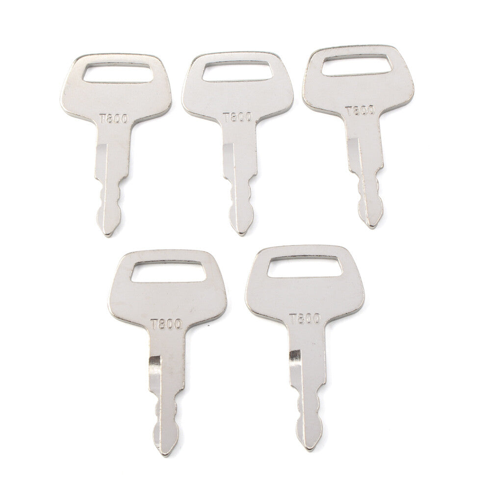 Ignition Key ELI80-0110 Fit TCM Heavy Equipment Loader Wheel Loader T800 5PCS wa Q
