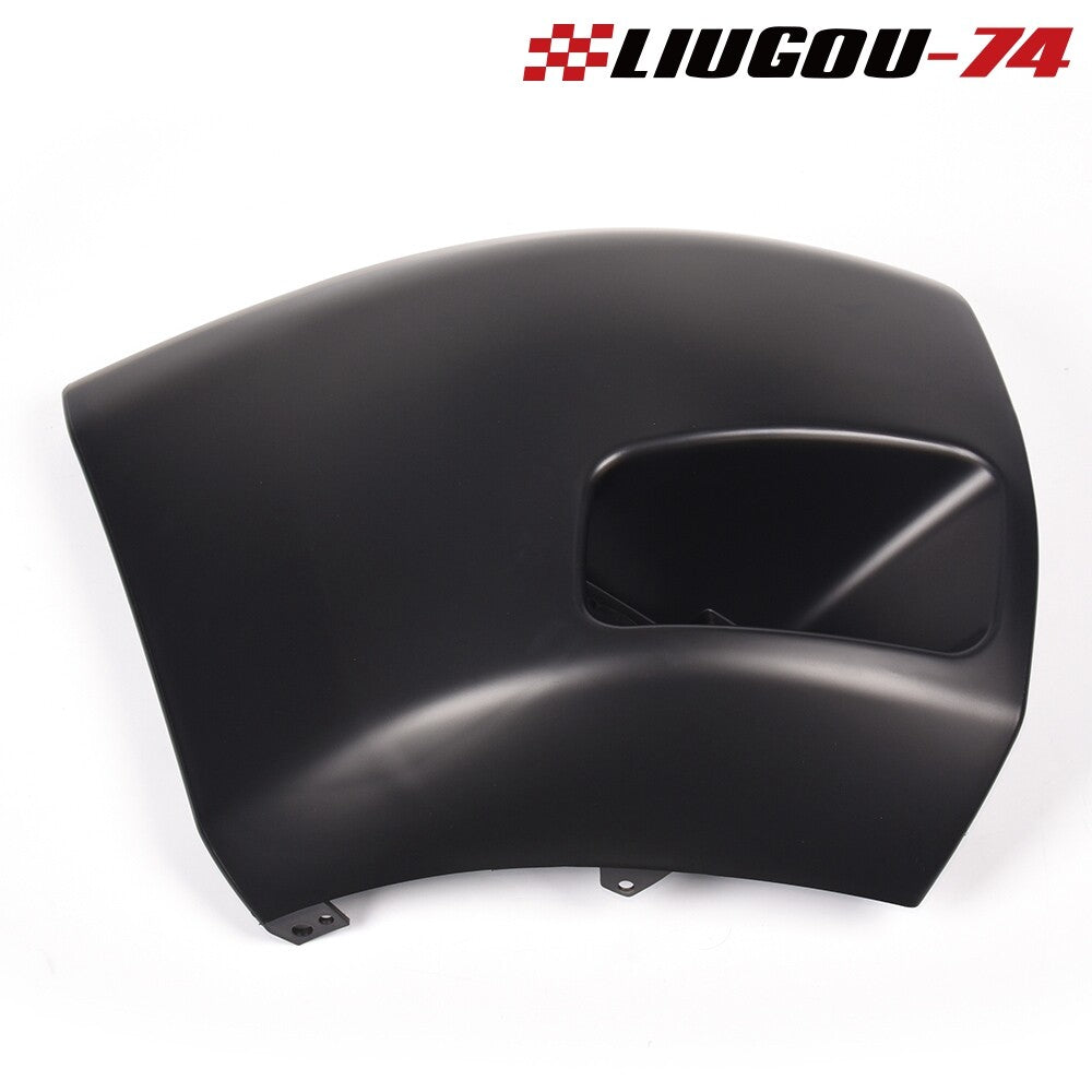 Black front bumper end/cap with transparent Len fog lamp suitable for 07-13 Silverado 1500- v