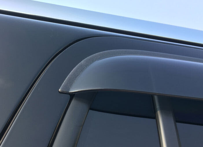 Window Visor Shades for Lincoln for Navigator 18-22 Sun Rain Guard Matte Black