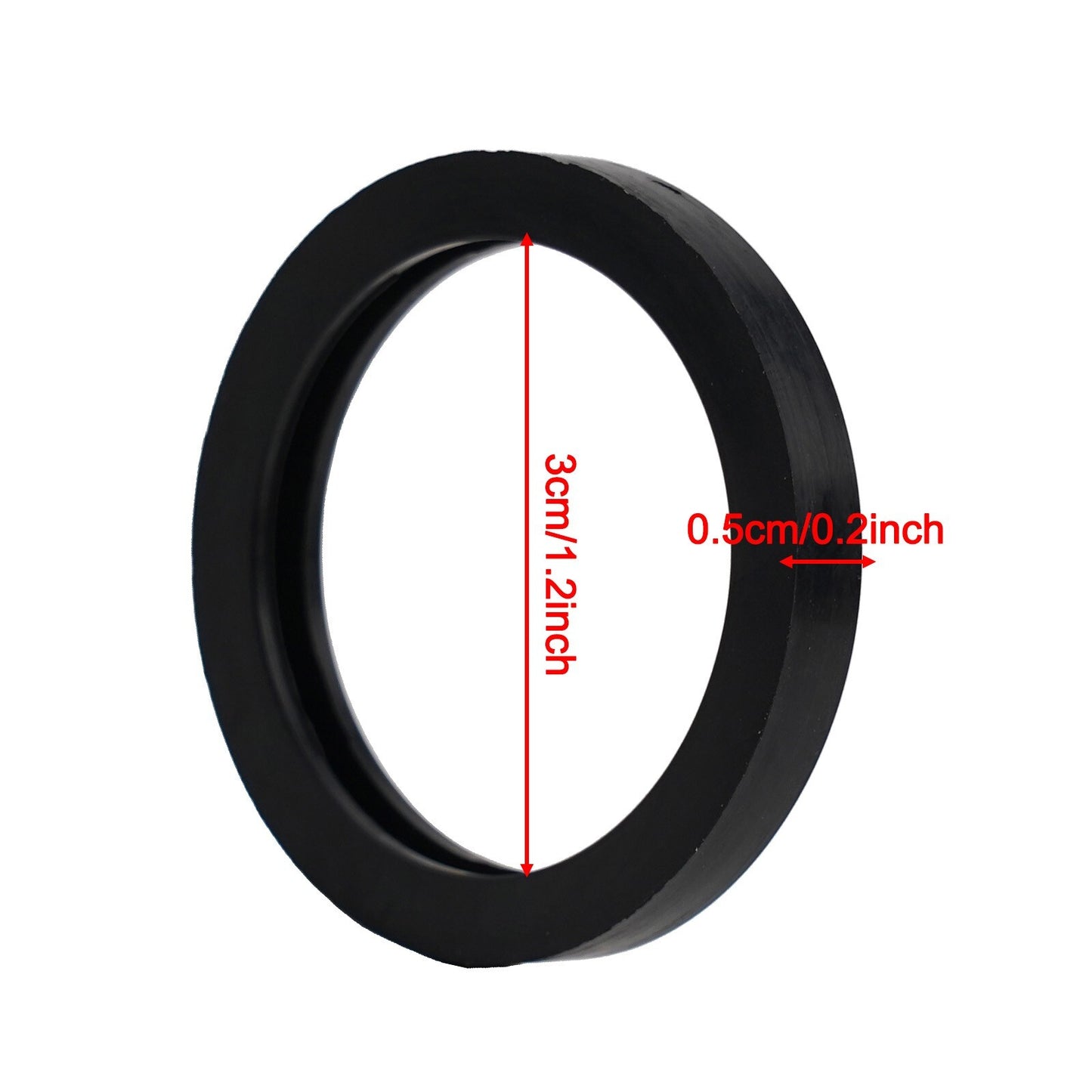 Rubber Leakproof Gaskets 10 Pieces Gas Can Spout Seals for Efficient Tank Usage