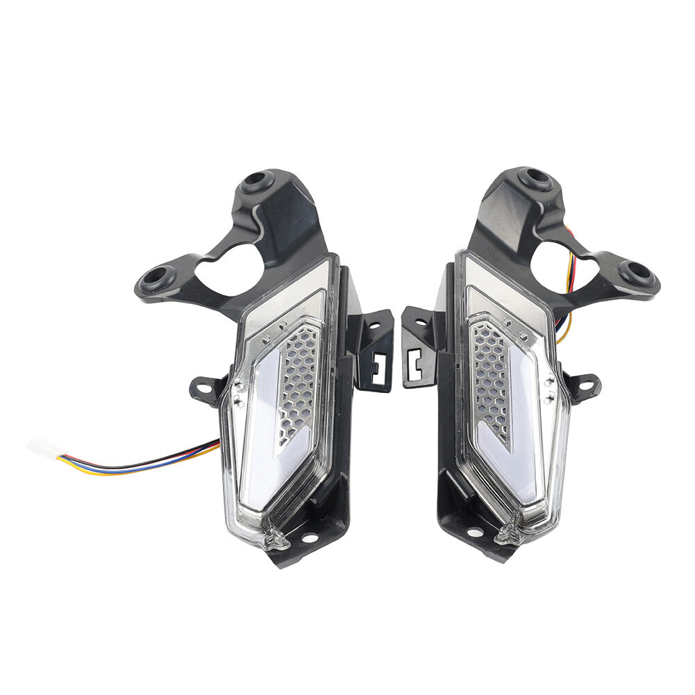 Front Turn Signal Light Indicator Lamp Red Flowing for Yamaha XMAX 300 2023-2024 Q