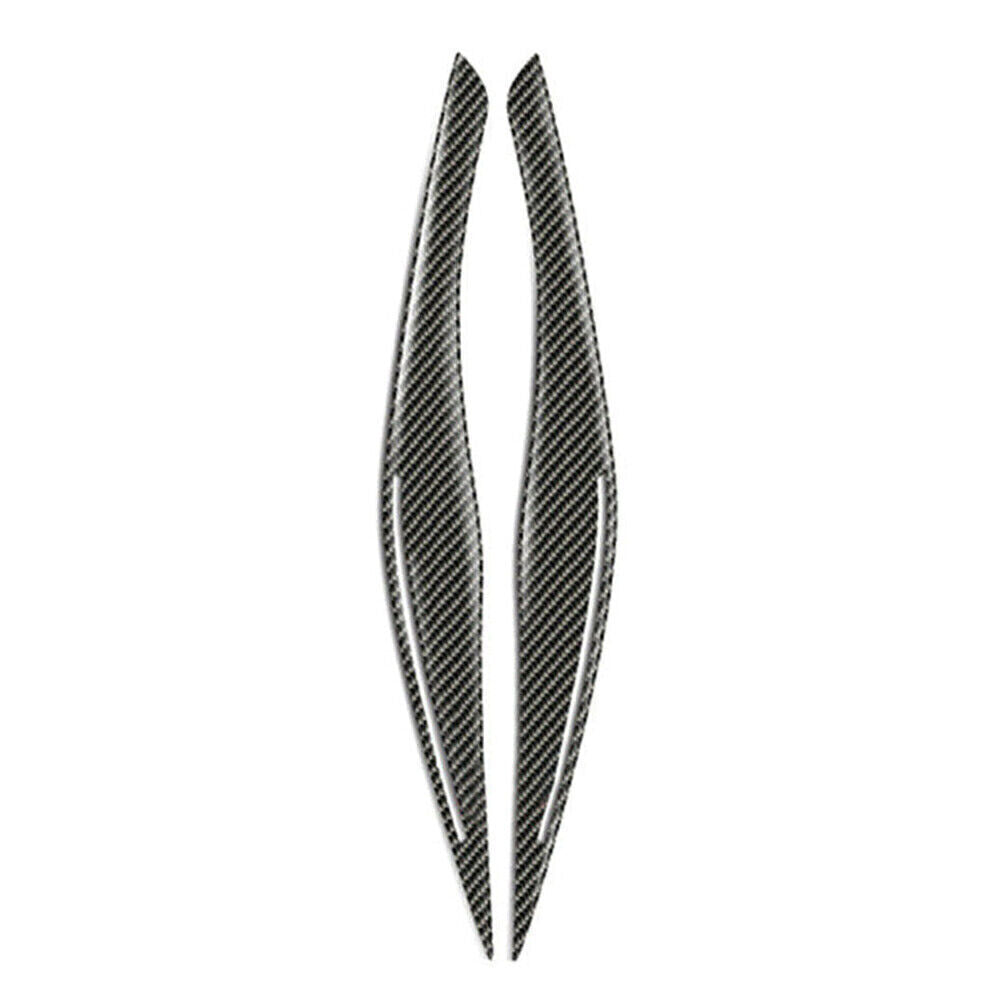Headlight Eyelid Eyebrow Cover Carbon Fiber for BMW E90 E91 328i 335i 2009-2012