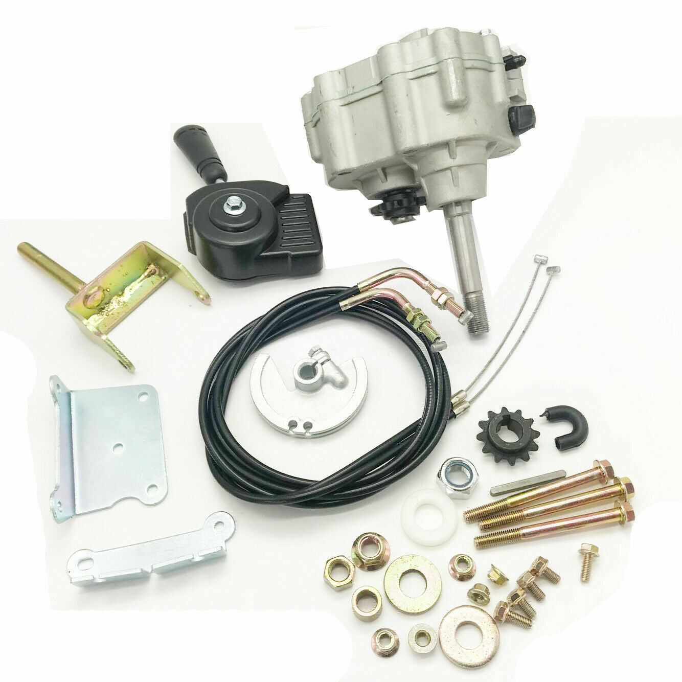 Universal Go Kart Forward Reverse Gear Box For 3/4 TAV2 30 40 41 12T 10T 35