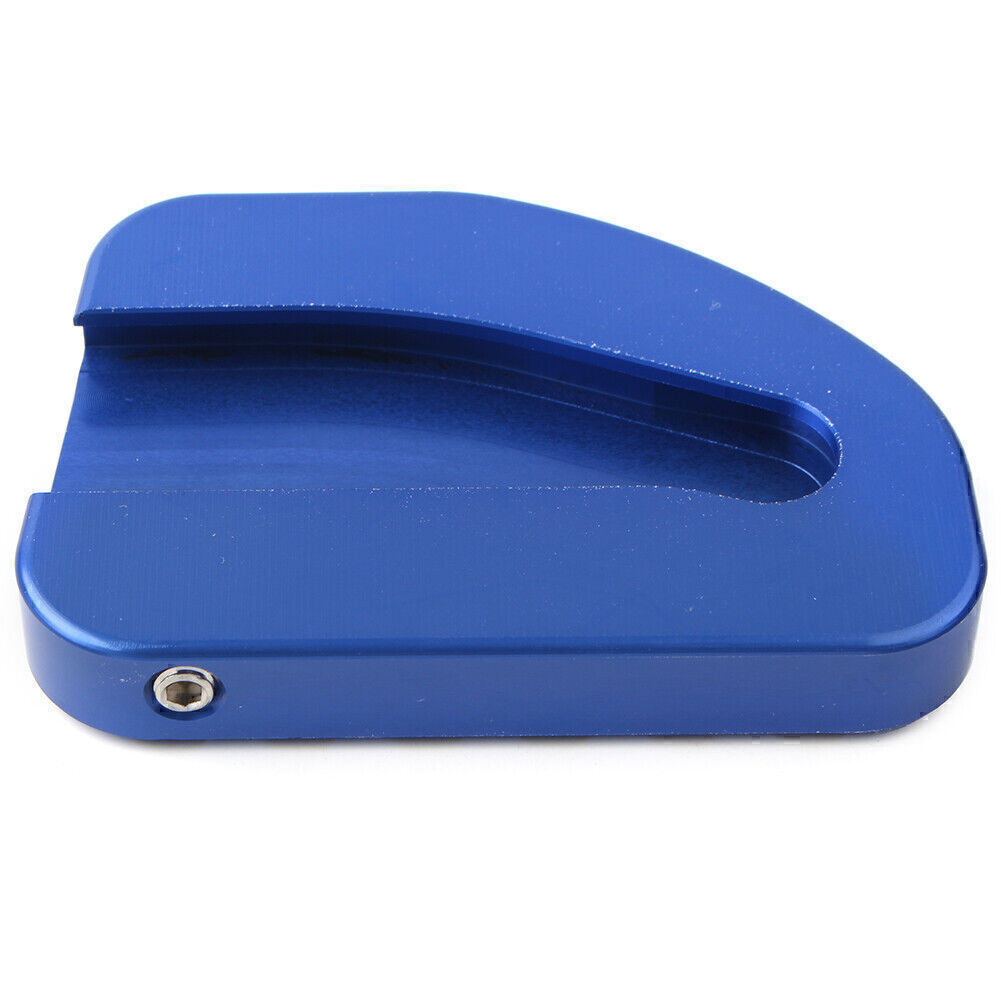 Blue Side Stand Enlarger Plate Kickstand Pad for Honda GoldWing GL1800 2010-2017 Q