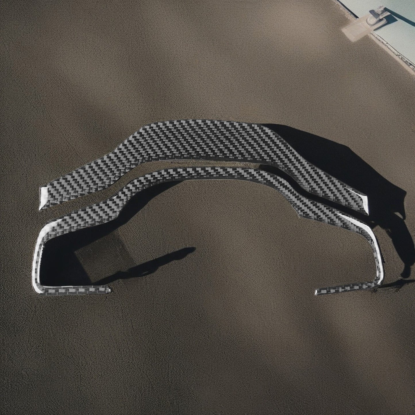 Real Carbon Fiber Steering Wheel Cover Trim for Jaguar for F-TYPE 2013-2022pX