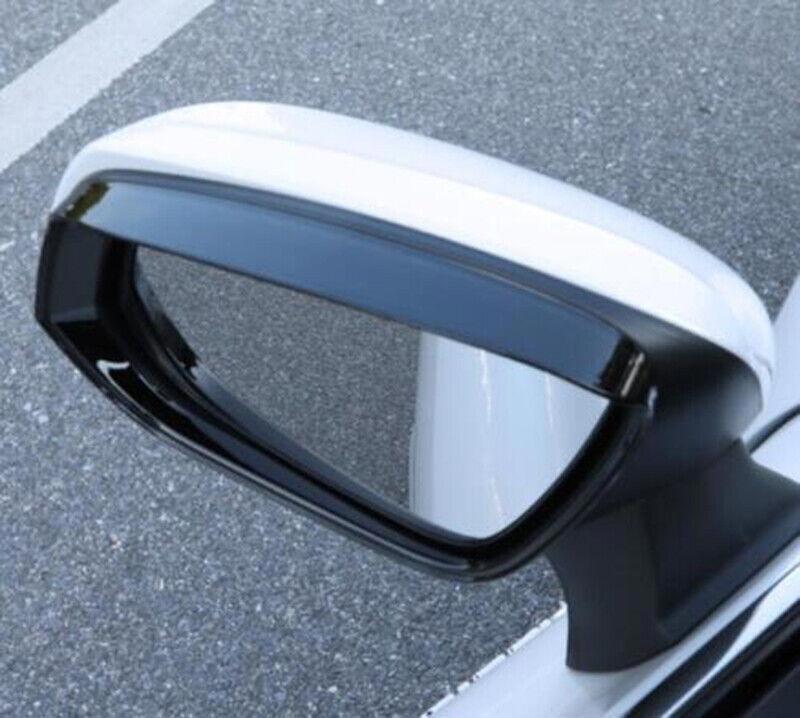 for Toyota Venza 21-2024 Gloss Black Side Mirror Rain Eyebrow Molding Cover Trim