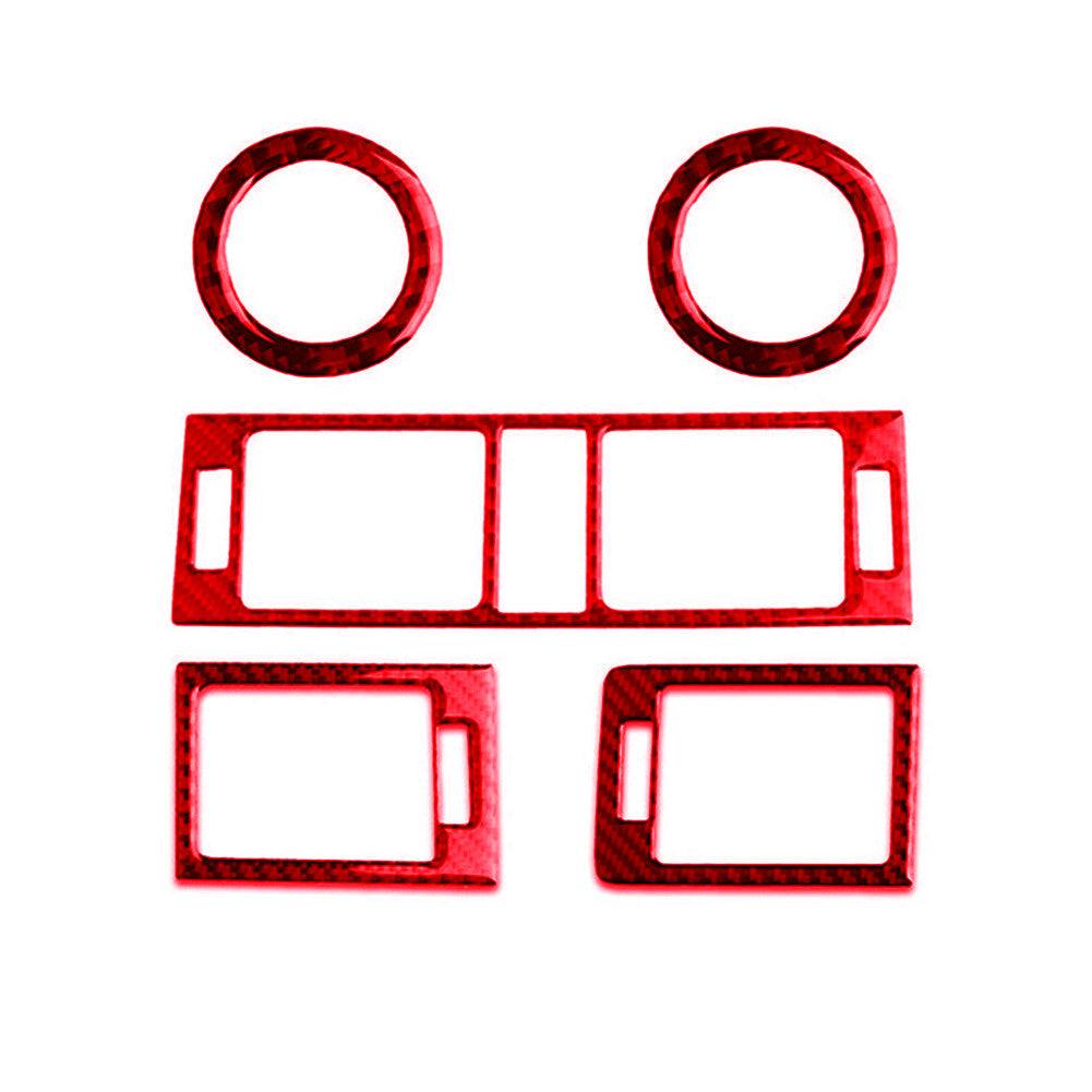 2Pcs Carbon Fiber Headlight Eyebrows Eyelids Cover Trim For Supra A90 v