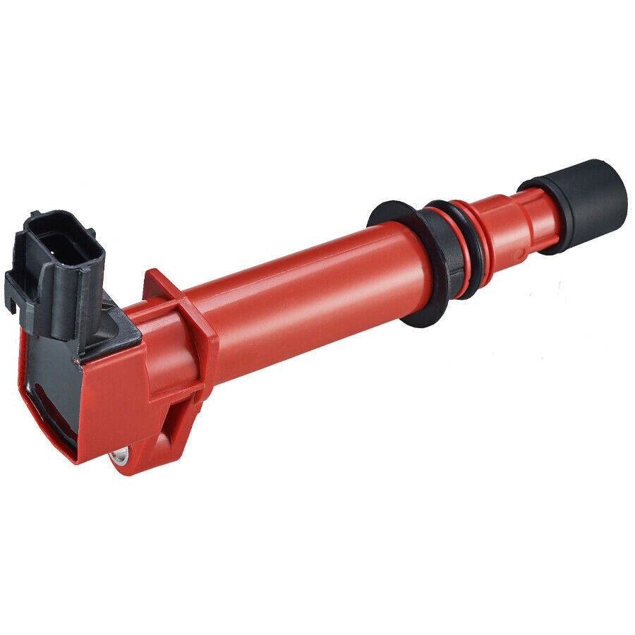 Set of 6 Red Ignition Coils for Dodge for RAM 1500 for Jeep Liberty, Commander UF270