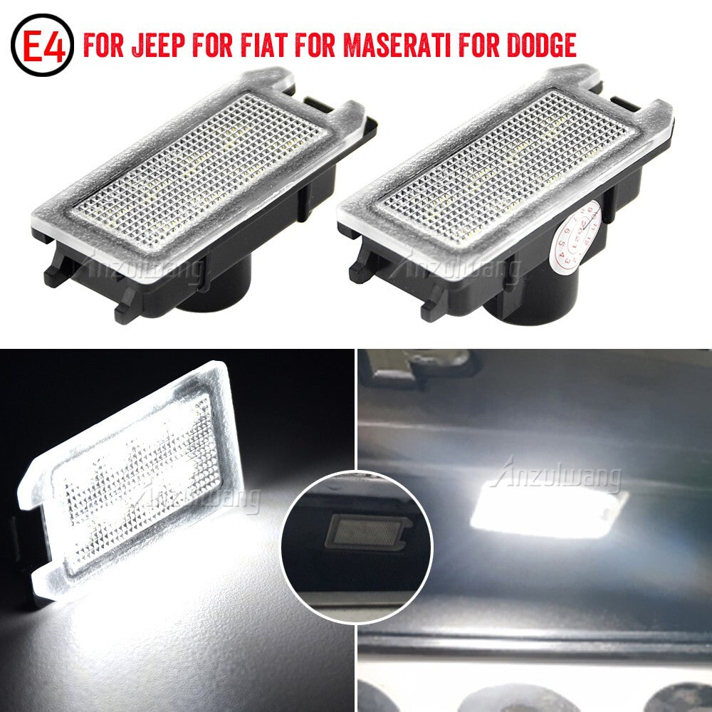 LED License Plate Light Lamp for Jeep Compass Grand Cherokee Patriot for Maserati