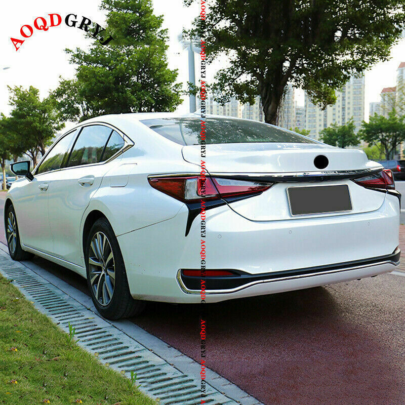 for Lexus ES300H 250 350 2019-22 Piano Black Rear Tail Light Lamp Moulding Trim