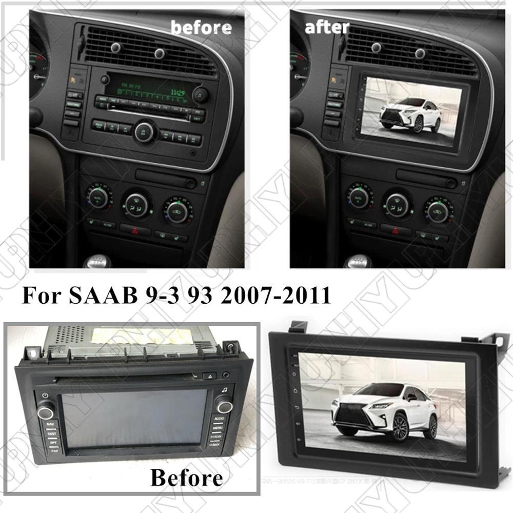For 2007-2011 for SAAB 9-3 93 Android 12 Radio Stereo GPS Navigation FM BT 7 Player