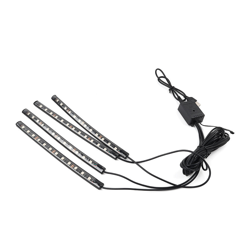 Romote RGB Control Floor Atmosphere Light Decorative Foot Lamp Q