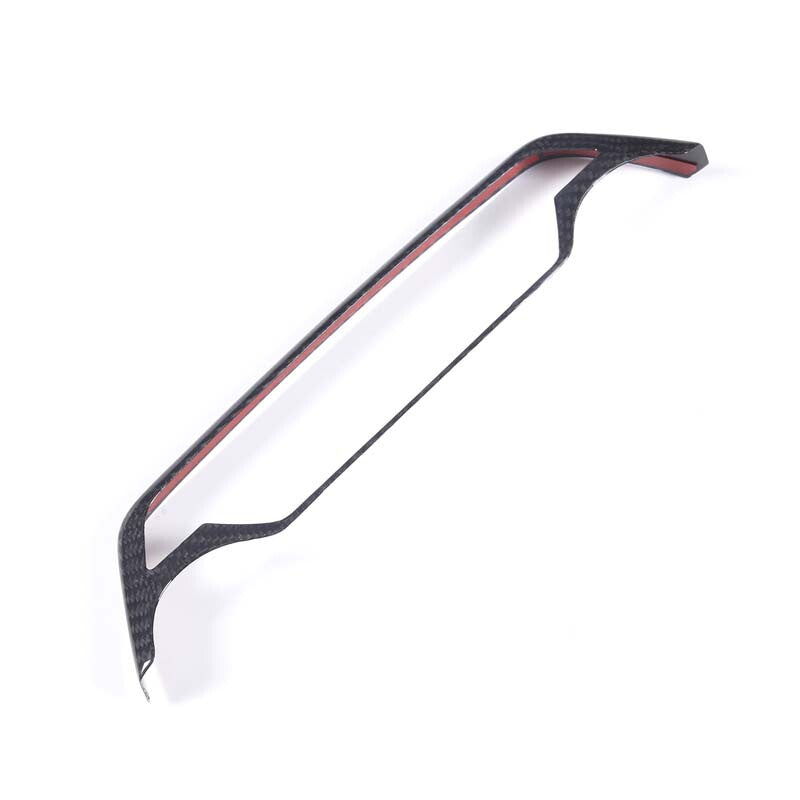 Red stainless steel cabin cover side protective strip decoration suitable for Corvette C8 2020-2023- v