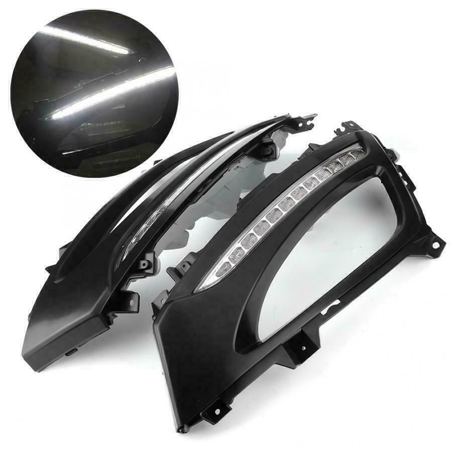 LHRH DRL Daytime Running LED Light Fog Lamp Cover for Kia Optima K5 2011-2013