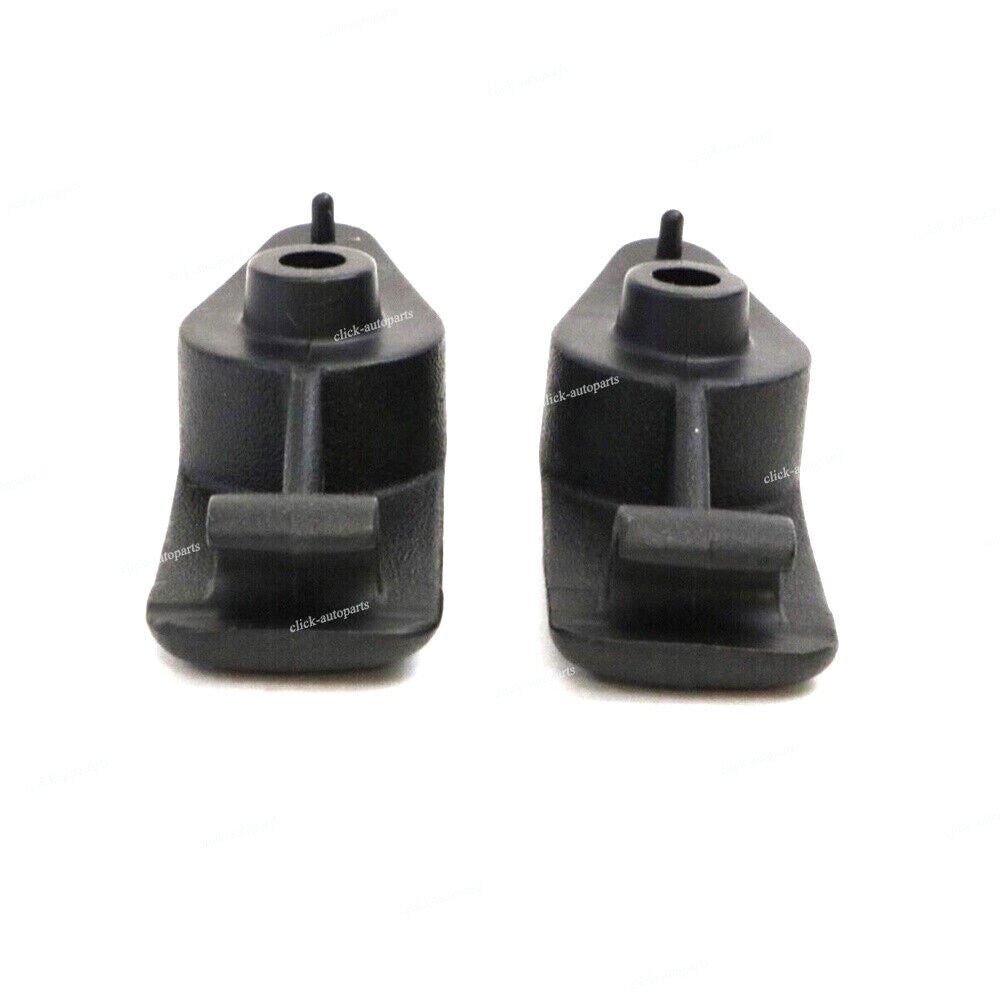 Pair Sun Visor Clip Bracket Holder Clip Black For 1997-04 for Chevrolet for Corvette C5 Q