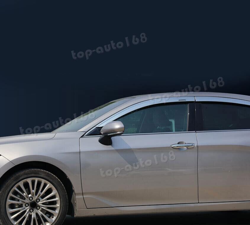 for Toyota for Avalon 2019-2022 silver Window Wind Visors Rain Guard Vent Deflectors
