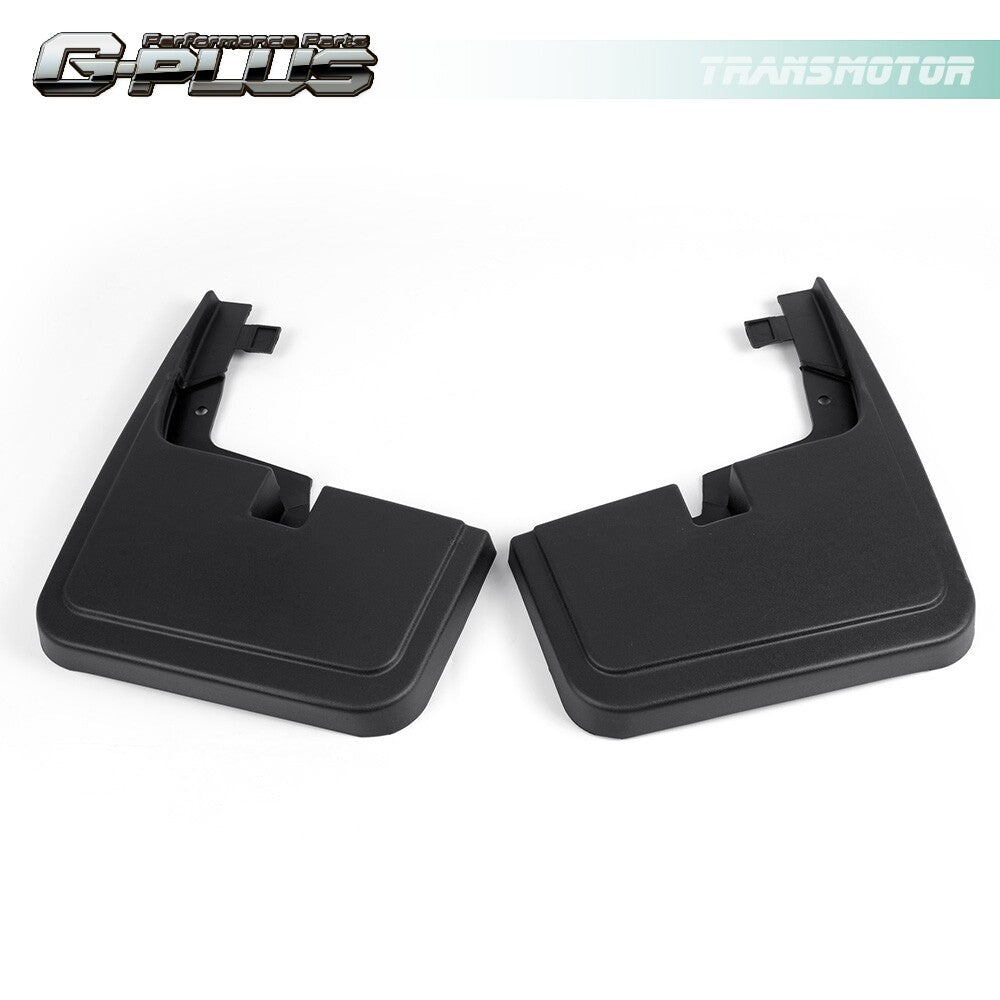 Suitable for ford F150 2015-2018 with front splash guards, flaps, and no mudguard flares. Q