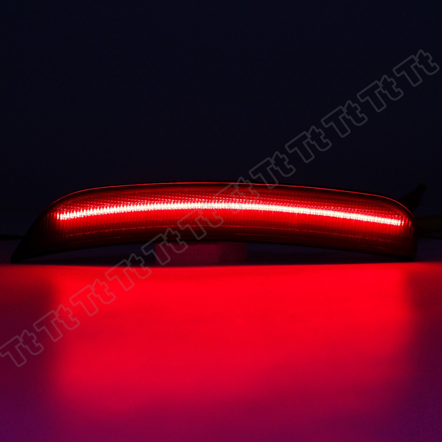 For 2015 - 2022 for Dodge Charger Smoked Lens LED Rear Red Side Marker Lights 2 pcs - v