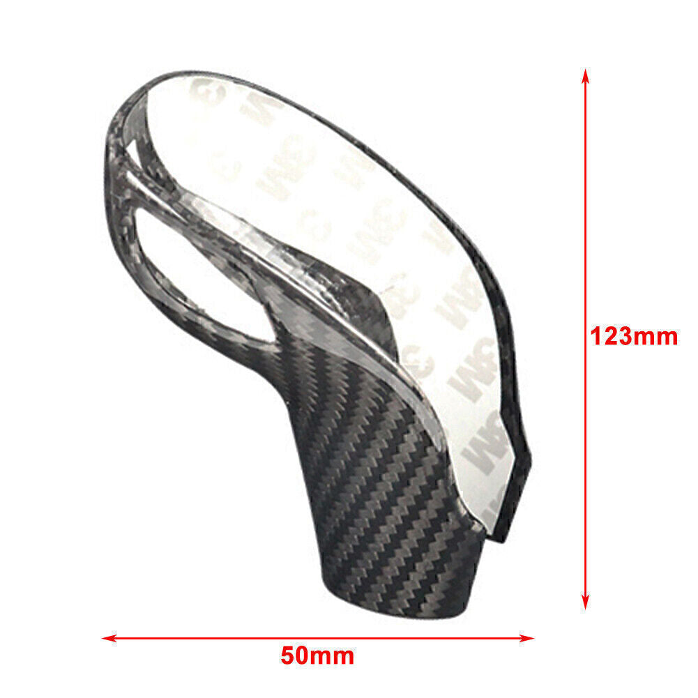 Carbon Fiber Gear Shift Knob Cover Sticker Trim for Cadillac CT5 2020+ Car Auto