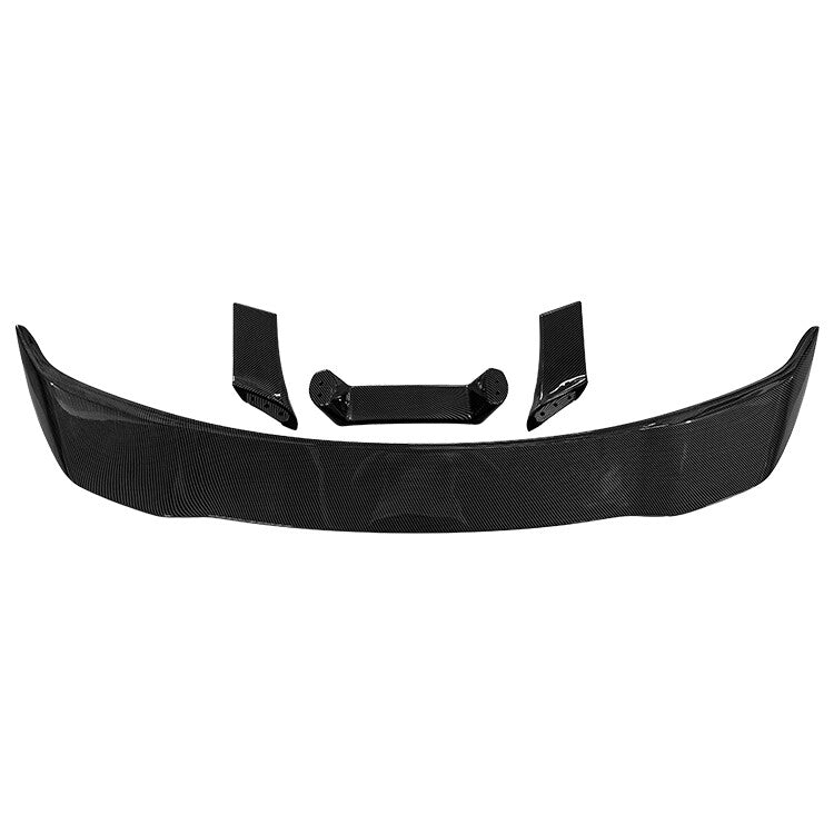 Real Carbon Fiber Rear Trunk Lip Spoiler Wing For 24-25 for Mustang GT Track n