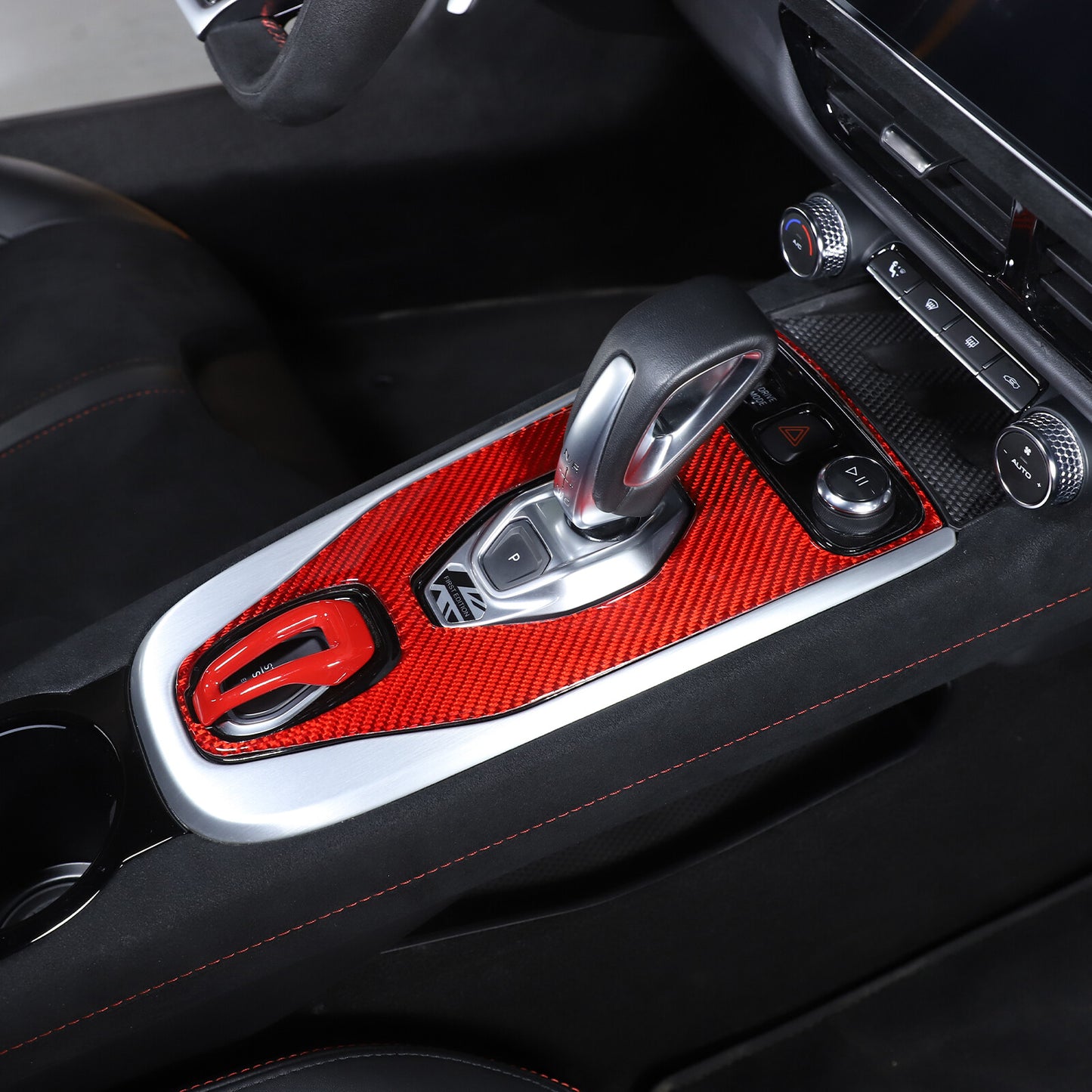 Front Leather Hooded Protective Cover Protective Bra Trim for Land Rover for Defender 110 2020-24- v
