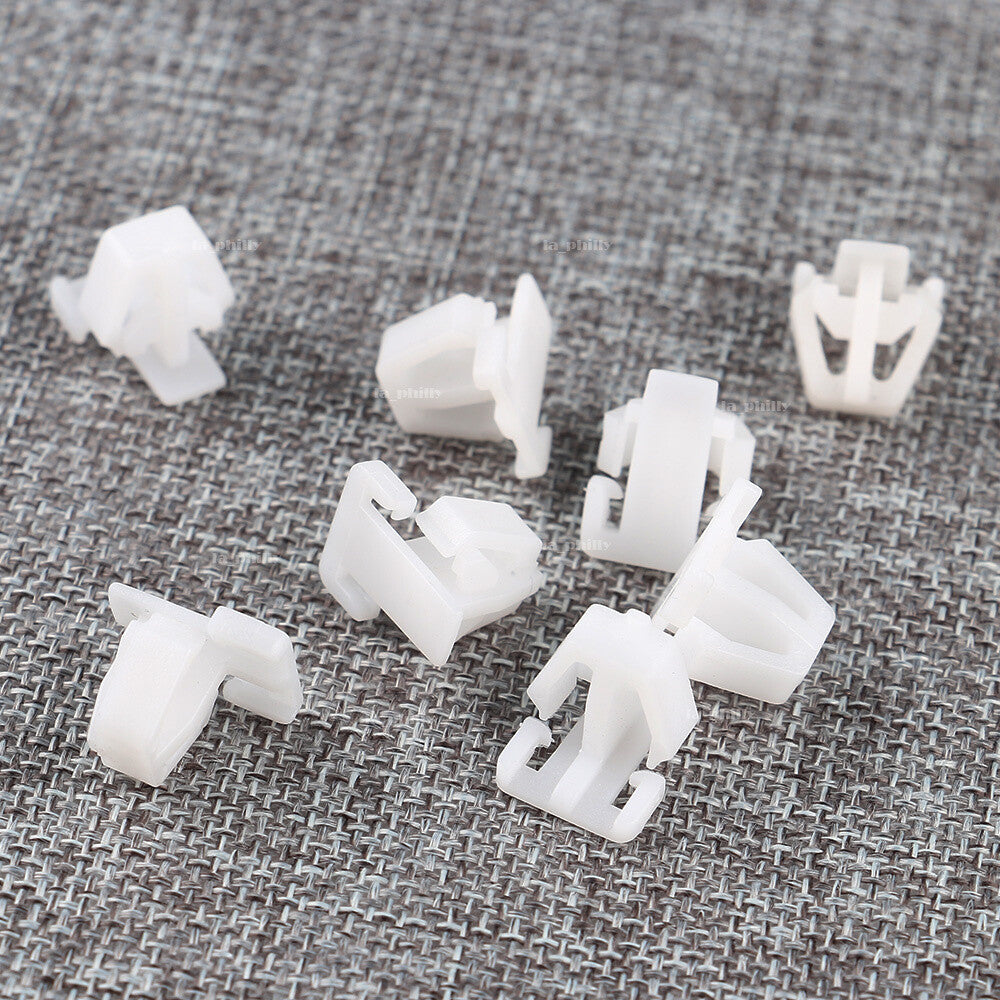 10 Nylon Front Door Body Side Molding Clip Retainer A20783 for Honda 75305S0A003
