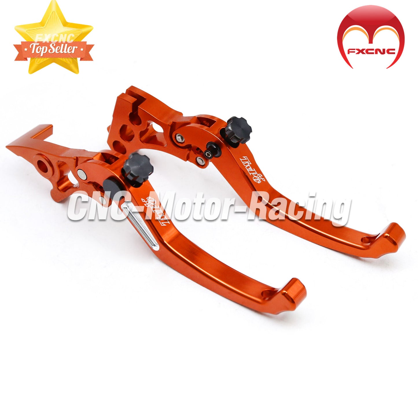 CNC brake clutch lever for Honda GROM MSX125 2014 - 2019 2020 2021 2022 Orange