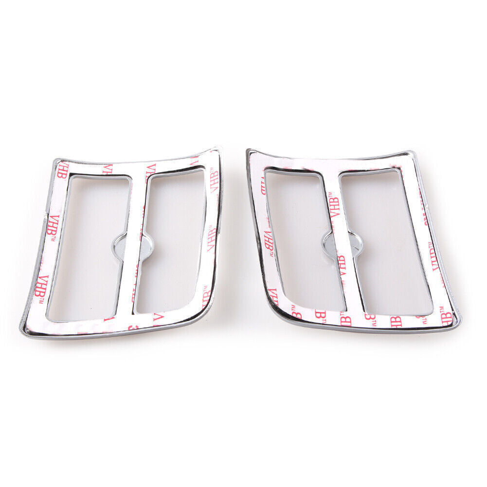 for Honda Goldwing GL1800 2001-2011 2002 2003 ABS 2x Chrome Fairing Tank Trim