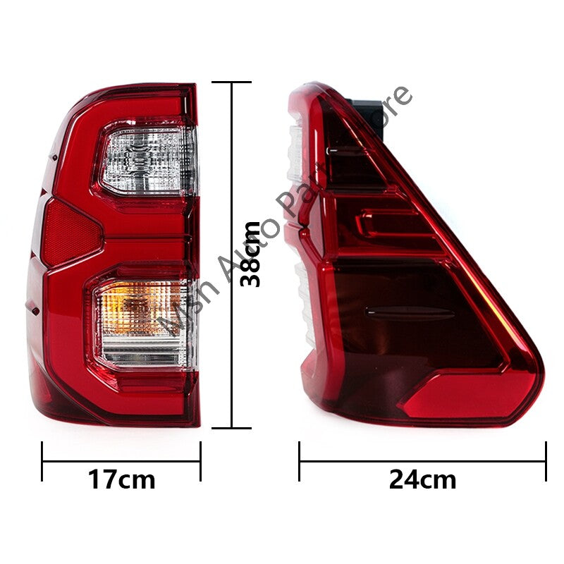 Left for Toyota Hilux Revo Rocco SR5 Pickup 2020-2022 LED Rear Tail Light