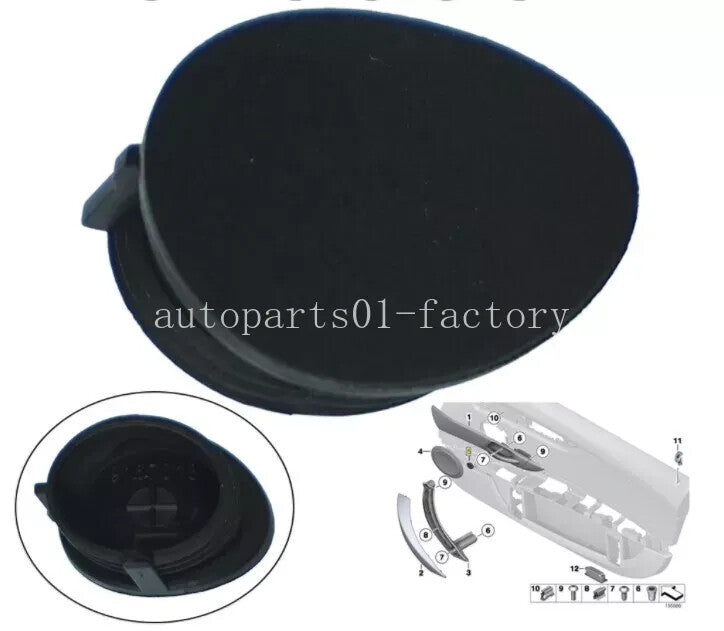 1Pair LeftRight Inner Door Handle Screw Cover Cap Fit for BMW Z4 E89 2009-2016