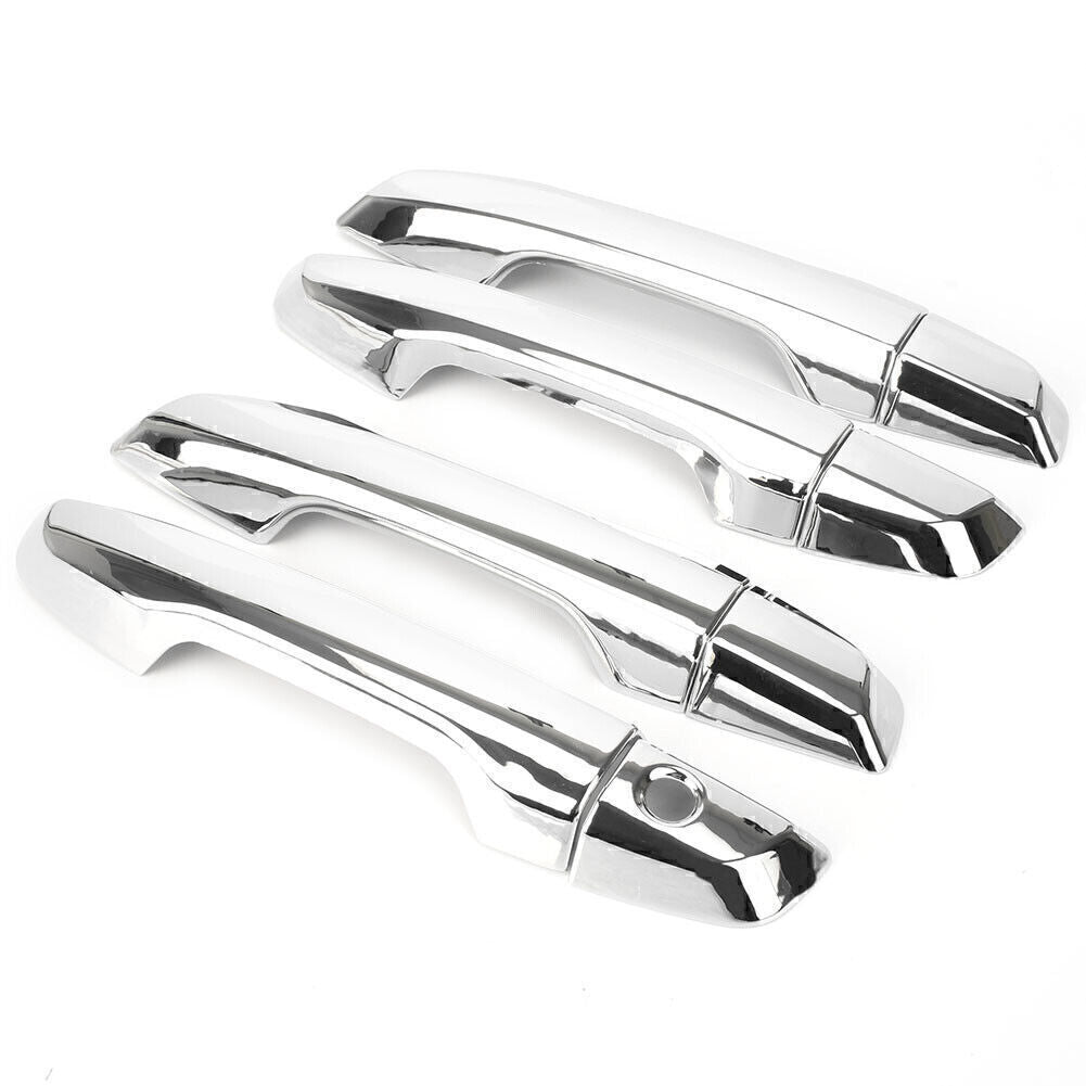 Door Handle Cover Trim Set Chrome for Honda CR-V CRV 2017 2018 4 Pieces New