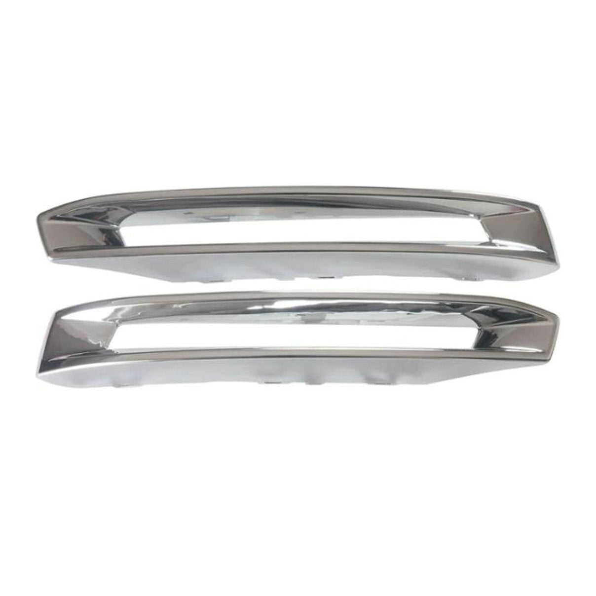 Pair Front Fog Light Cover Trim Replacement for Mercedes Benz X166 GL450/GL550