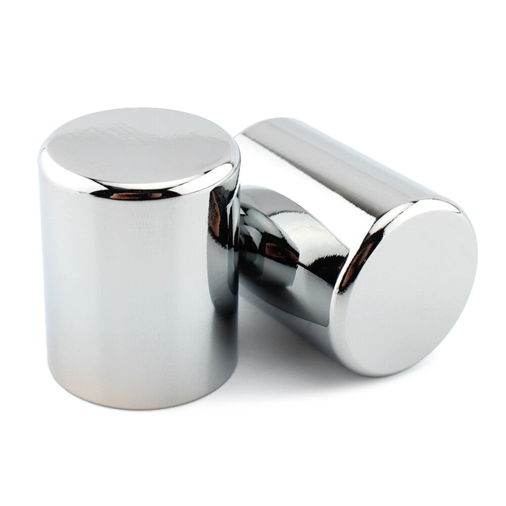 for Harley Sportster XL883 Road King 2x Chrome Docking Hardware Point Cover Kit Q