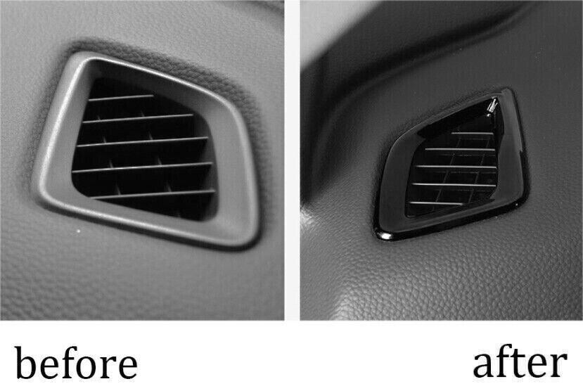 for Honda Accord 10th 18-2022 Bright Black Car Dashboard Side Vent Overlay Cover