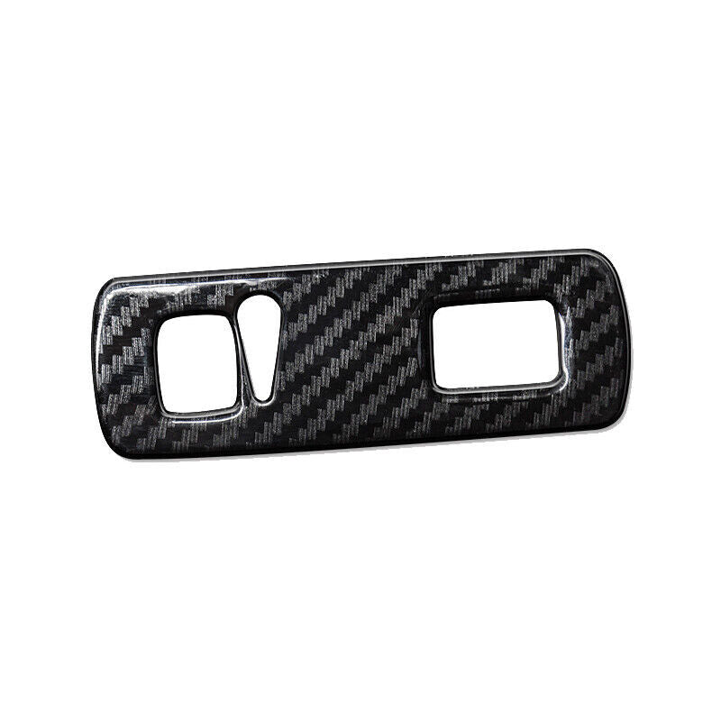 for Volvo XC40 2019-2022 Carbon Fiber Car Headlight Switch Control Frame Trim