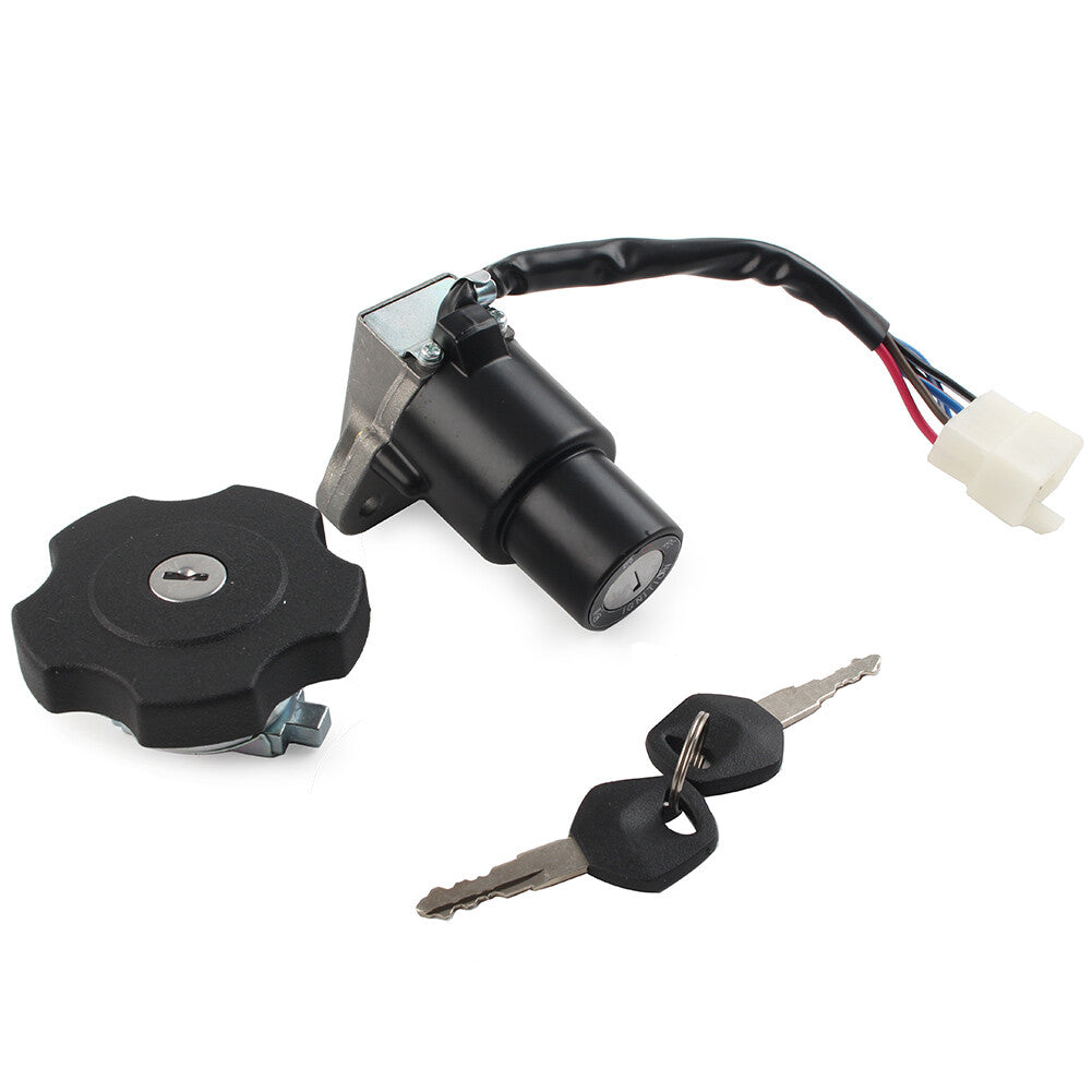 Tankdeckel-Z¨¹ndschloss-Schl¨¹sselsatz f¨¹r for Yamaha RZ125 RZ250 RZ350 Motorrad