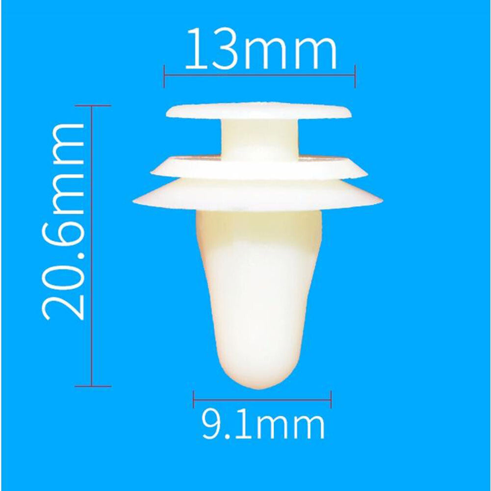 10 Car Rear License Plate Trim Retainer Clips for Toyota for LAND CRUISER