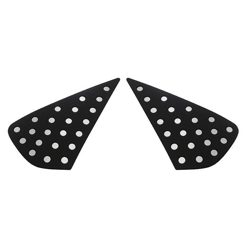 for Kia Forte K3 2019-21 Matte Black Rear Triangular Window Glass Cover Trim 2P