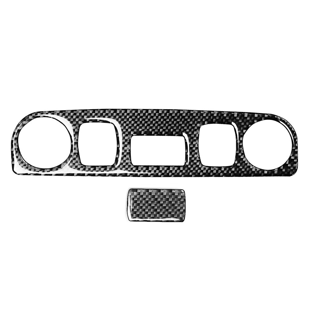 2x Convertible Car Reading Light Panel Cover Trim Carbon for Audi TT 8N 2001-06