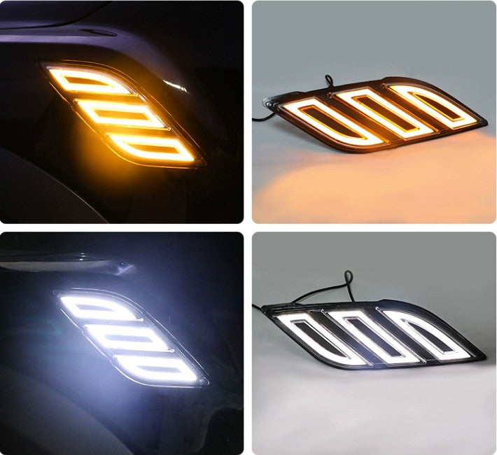 Fit for F150 2017-2020 Car Body Front Side LED Light Sets 2pcs v